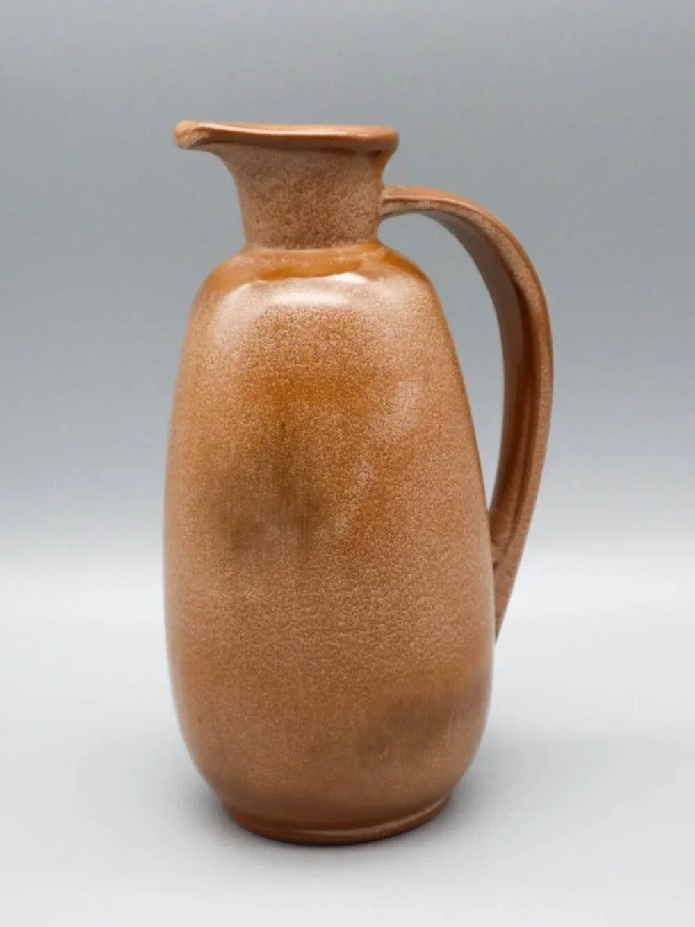 Vtg Frankoma Pottery Plainsman Peach Mountain Pitcher Jug Bud Vase #835 MCM